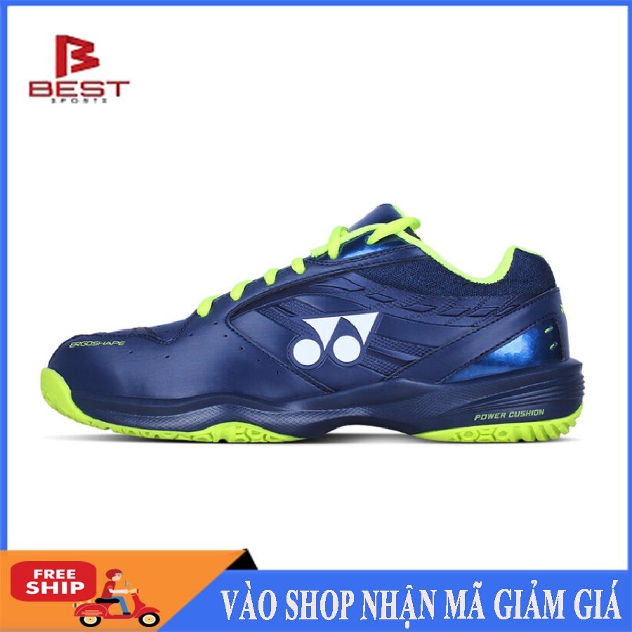 Giày cầu lông nam Yonex màu xanh-rêu đủ size,giày đế kếp chống trơn trượt-giày thể thao-giày bóng chuyền cao cấp