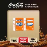 [HOẢ TỐC HCM] Thùng 24 Lon Nước Ngọt Có Gas Fanta Vị Cam 320ml/Lon Sale 15.11 Coca-Cola Chính Hãng_LD