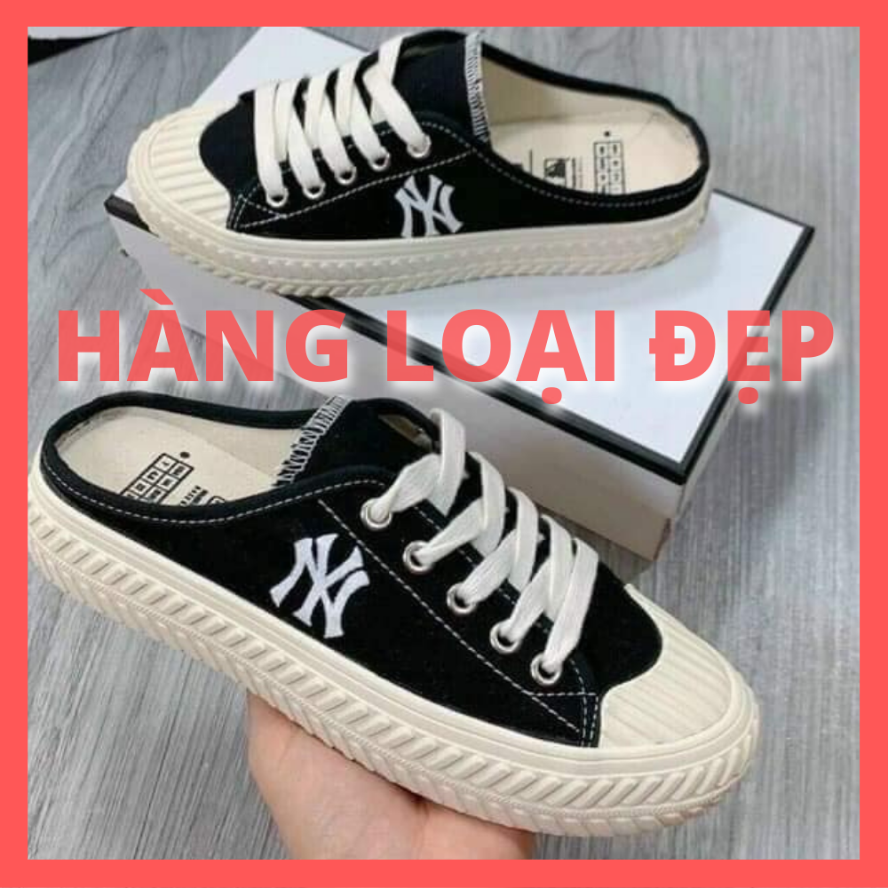 Giày Sục Ny Đạp Gót, Sục 𝐌𝐋𝐁 Đạp Gót Hot Hit - giày nam - giày nữ - giầy nam - giầy nữ - giày thể thao - mlb giày sục - ny đạp gót - sục mlb - giày ny đạp gót - sục ny - giày mbl ny đạp gót