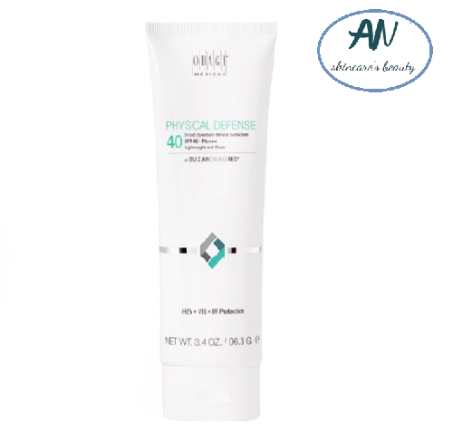 Kem chống nắng vật lý SuzanObagiMD Physical Defense Broad Spectrum SPF40