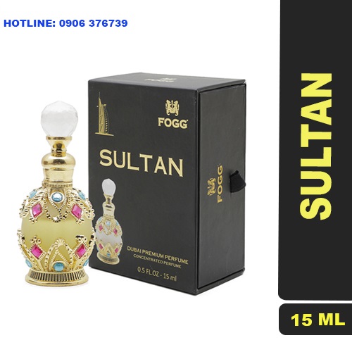 Tinh Dầu  Nước Hoa Dubai Sultan 15ml Nhập Khẩu Dubai, rât thơm, lưu hương lâu