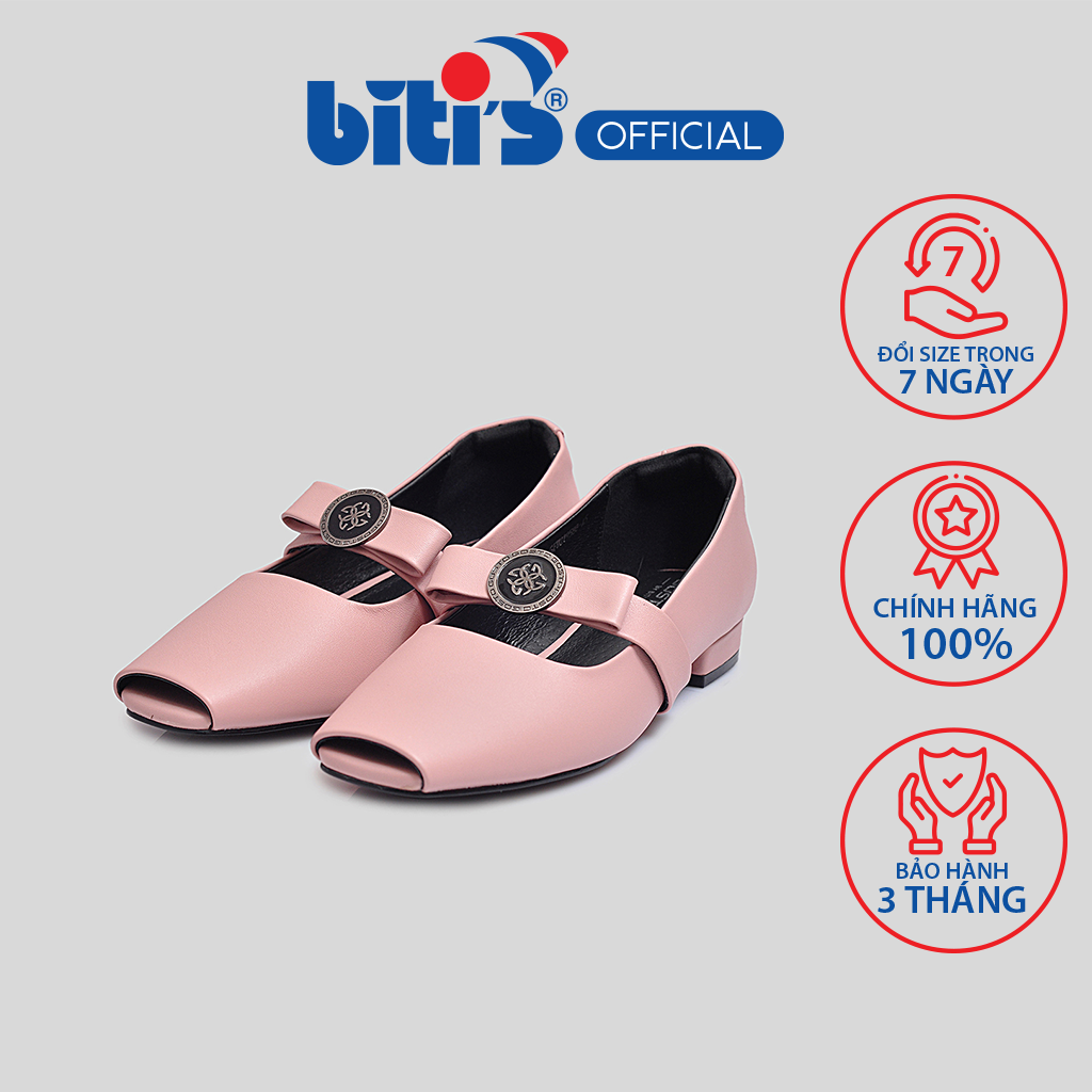 Giày Búp Bê Da Thật Nữ Gosto GFW019588HOG (HỒNG)