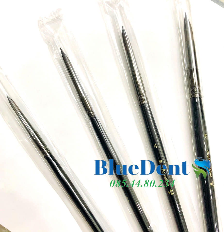 Set cọ lông chồn mềm đắp bột