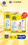 Combo 2 Tã quần UniDry Siêu khô thoáng gói  Super Jumbo mới size M76/L68/XL60/XXL54+ 8 miếng