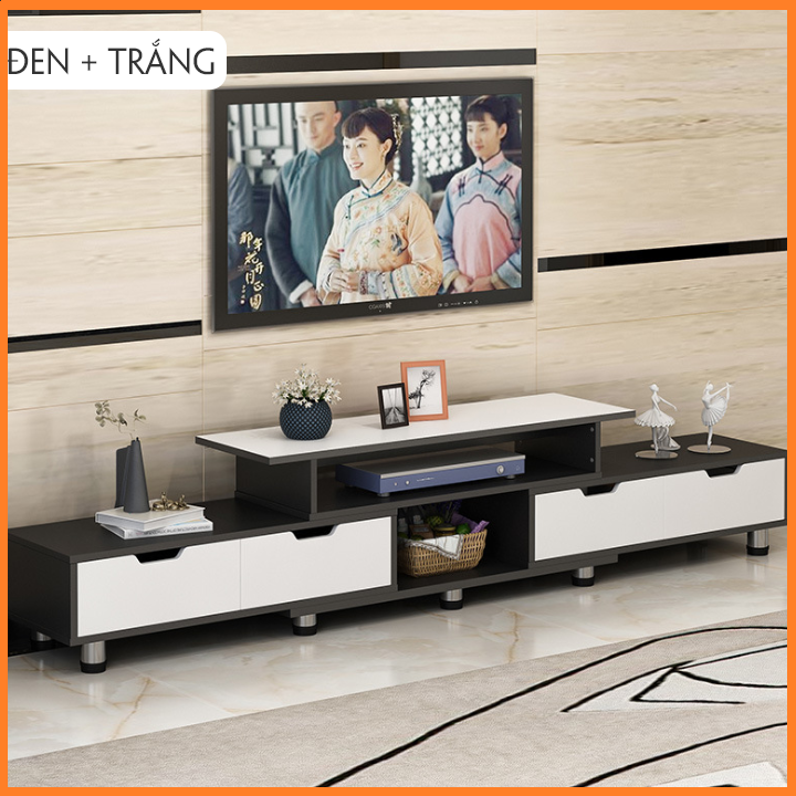 Kệ gỗ trang trí phòng khách - kệ tivi 3 tầng có ngăn kéo cao cấp - tủ gỗ trang trí phòng khách - tủ gỗ ti vi