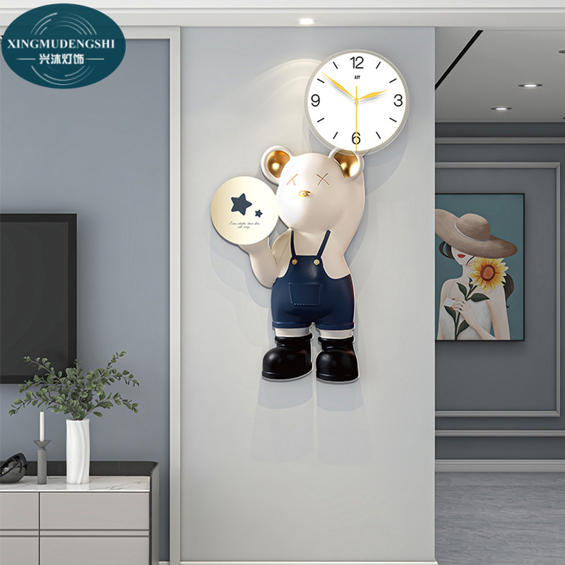 XMDS Đồng hồ xu hướng cá tính Đồng hồ phòng khách thời trang hiện đại đơn giản Đồng hồ trang trí nội thất Đồng hồ nghệ thuật sáng tạo