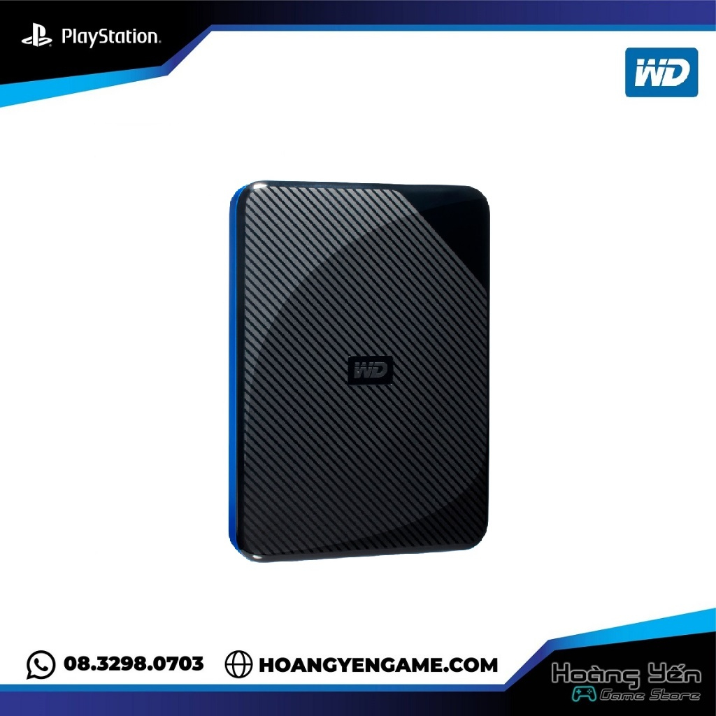 Ổ cứng di động wd gaming drive 2tb 4tb - tặng kèm bóp chống sốc