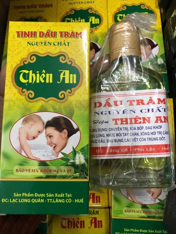 Tinh Dầu Tràm Huế Thiên An Nguyên Chất Từ Thiên Nhiên (100ml)