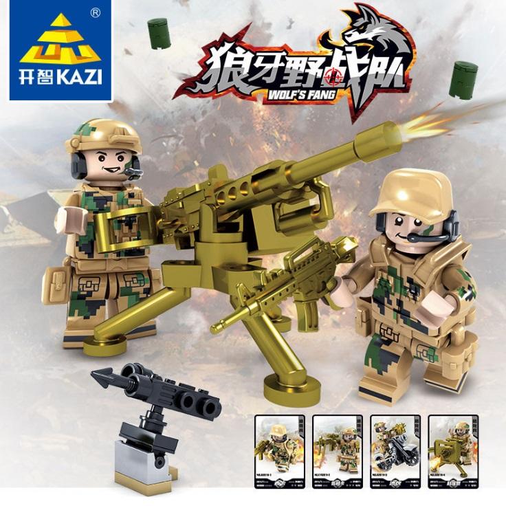 [HCM]Combo 8 bộ lắp ráp lego lính biệt đội Sói Lửa 82015