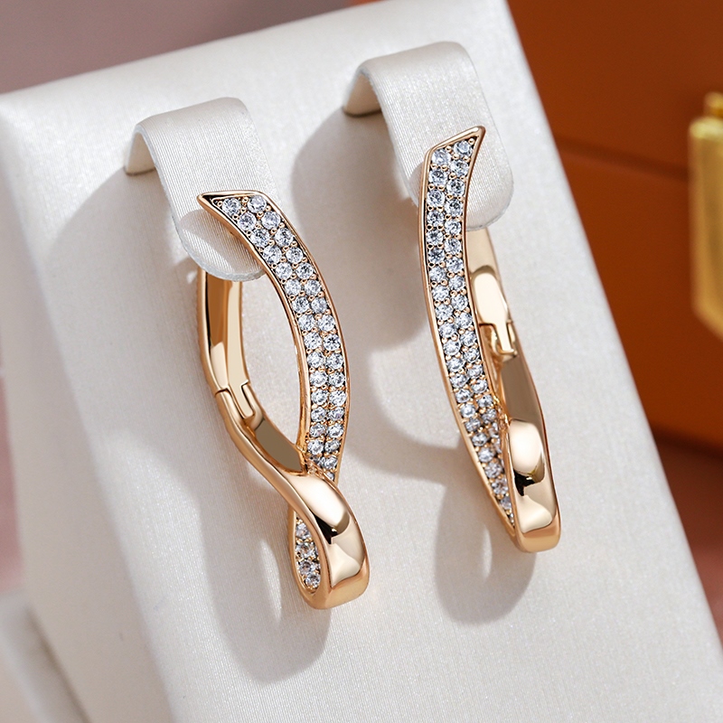 hyfv✾❄♚ JULYDREAM Design Earrings for Women 585 Wedding