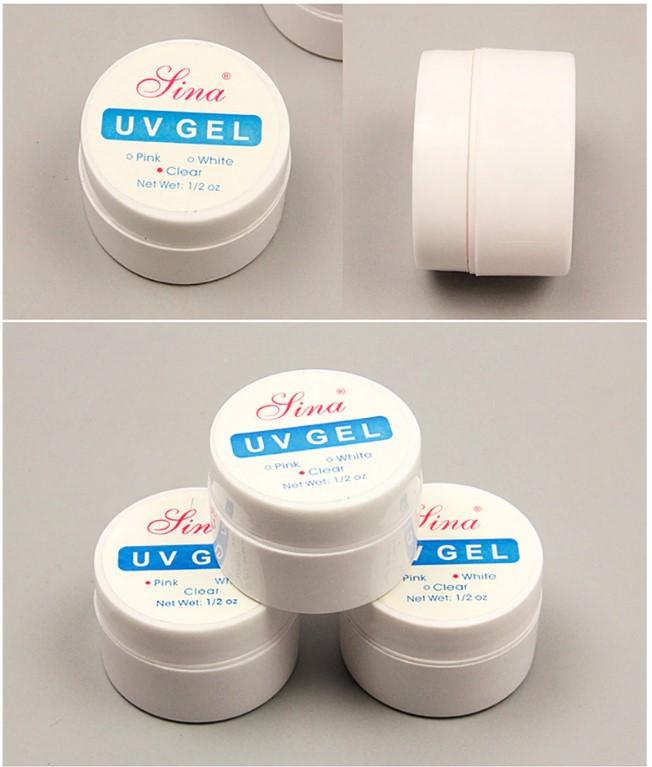 Gel nối móng Sina - Meixuan 3 màu (pink, white, clear)