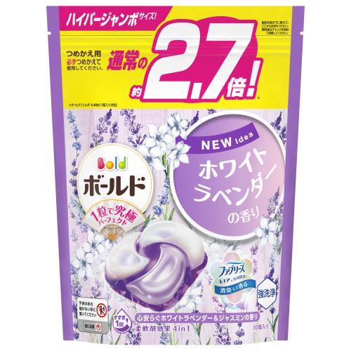 Bold 4D Laundry Tablets, Bags of 90 Tablets, 31 Tablets, 30 Tablets - Japan - 7