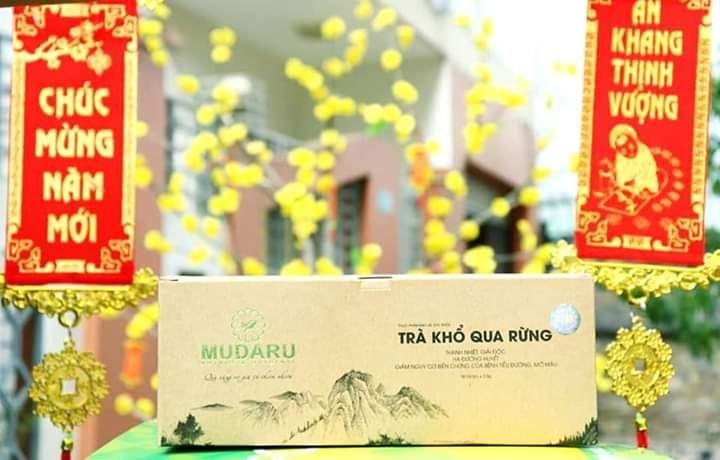 Trà khổ qua rừng mudaru, 1 hộp 50 túi lọc