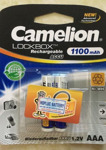 Pin sạc camelion aaa 1.2v 1100 mah
