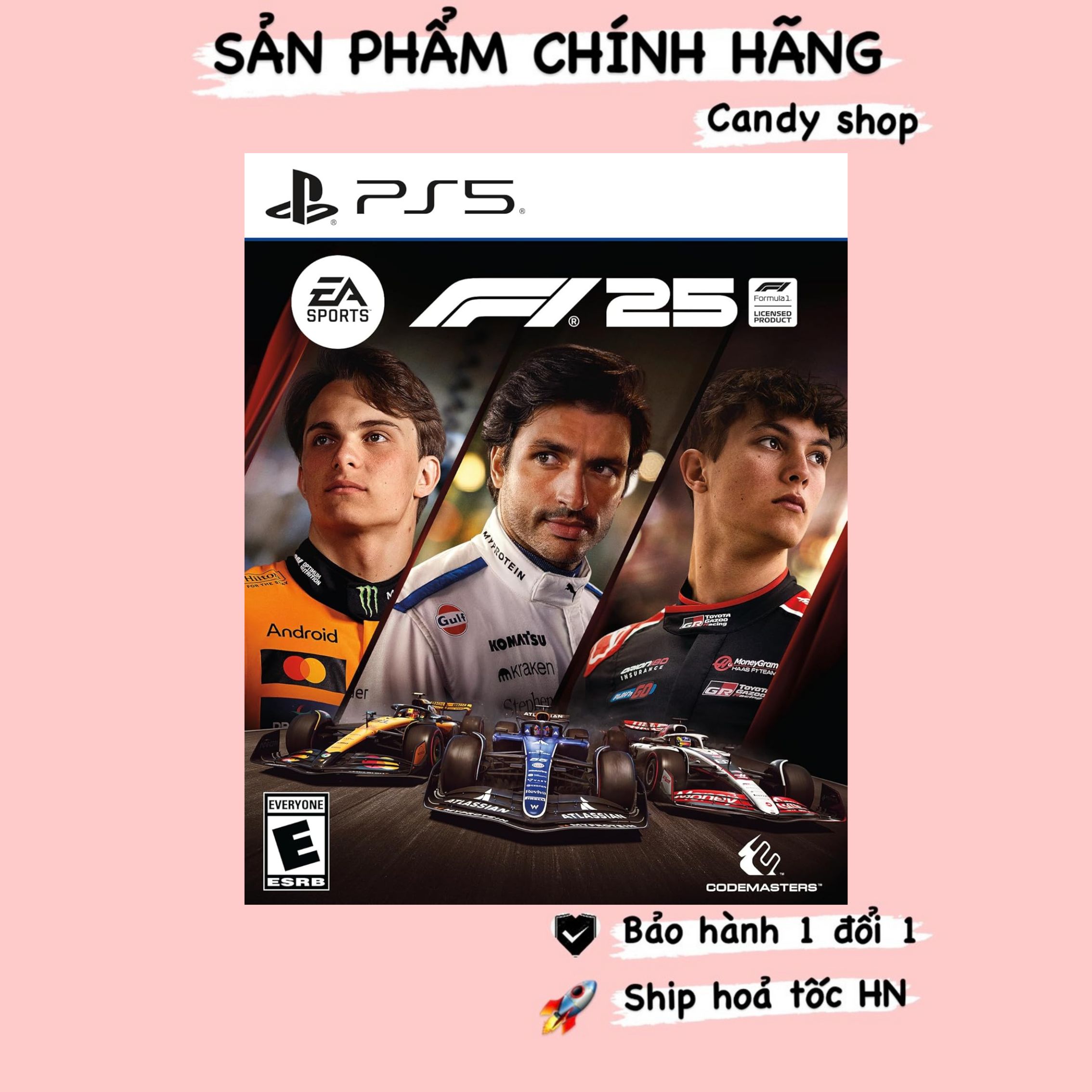 F1 25 Ps5 Game Disc - Thương hiệu Playstation Giá 1,499,000 Đồng*Miễn phí vận chuyển