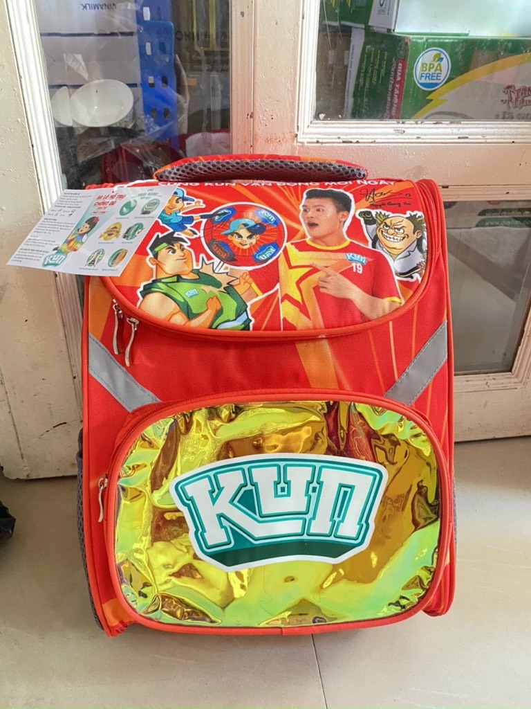 Balo kun chống gù, balo khuyến mãi sữa kun hàng chuẩn chính hãng