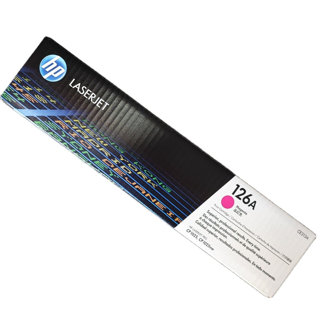 Mực hộp máy in laser HP 126A Magenta (CE313A) - Dùng cho máy in HP Color Laser CP1025, HP Color Laser CP1025NW - Hàng Chính Hãng
