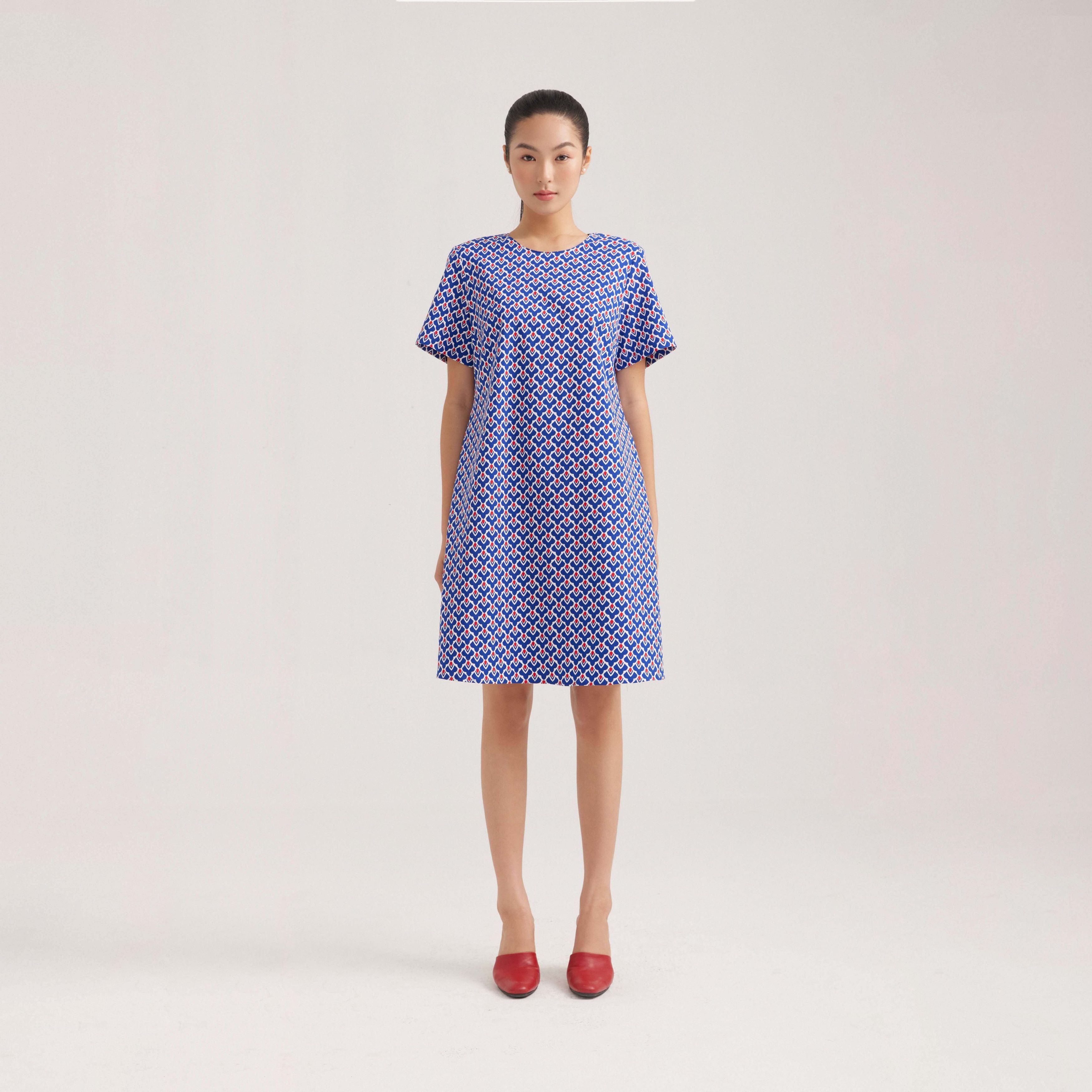 Đầm basic Mauve Summer Khaki dress