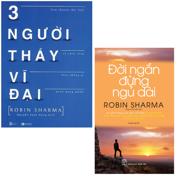 Fahasa - combo sách hay sách đời ngắn đừng ngủ dài + ba người thầy vĩ đại