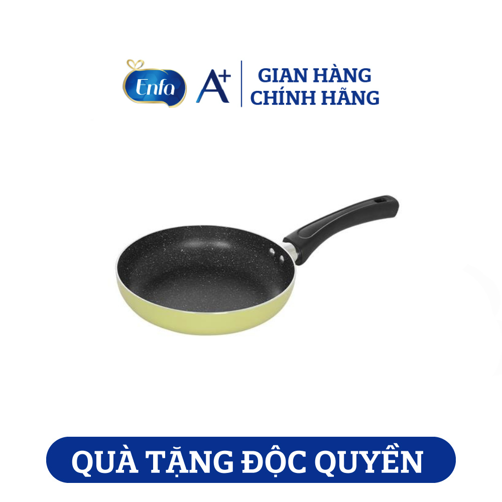 [Quà tặng không bán] Chảo nhôm chống dính vân đá đáy từ 20cm Elmich EL-5748AO20