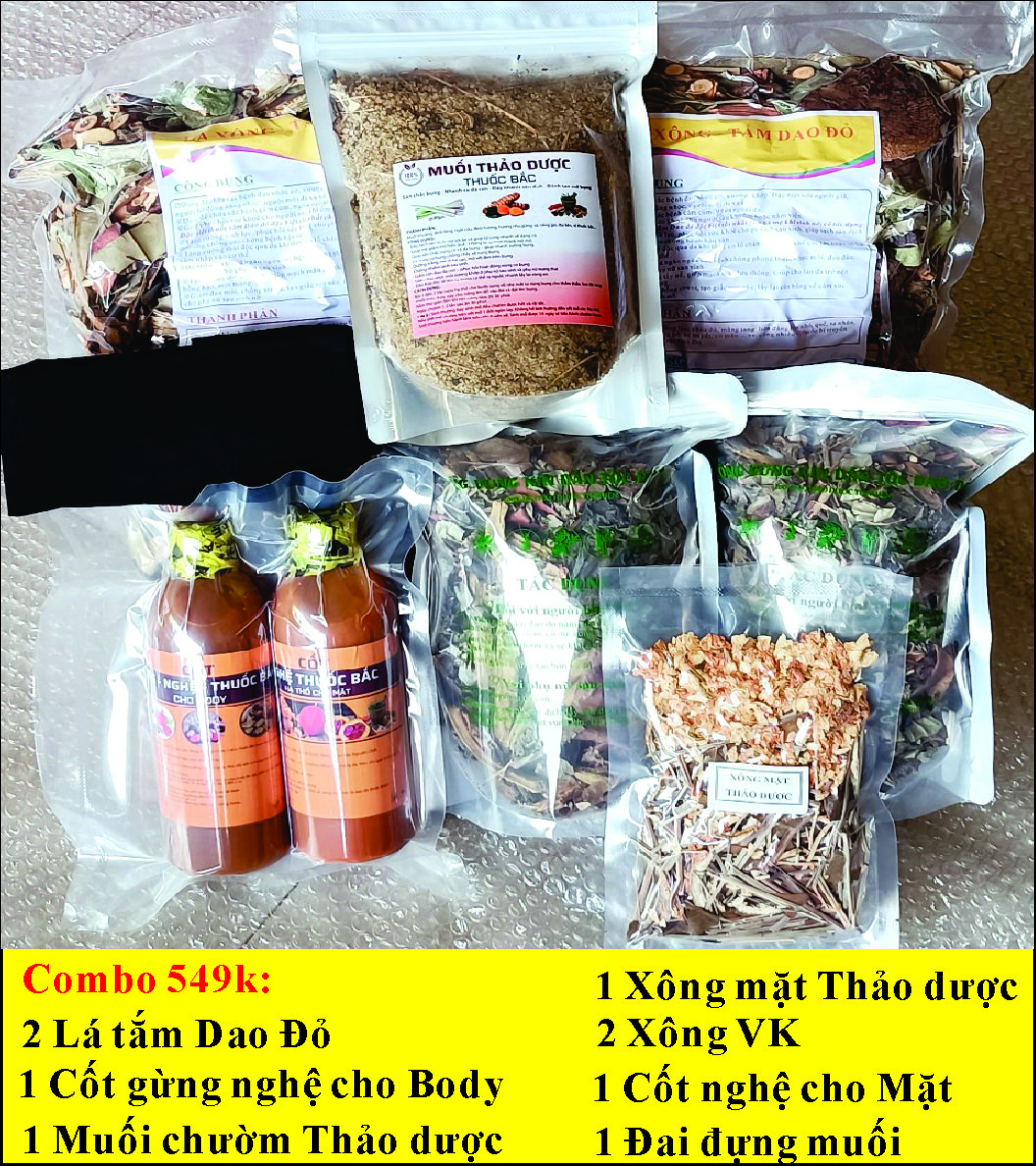 Combo cơ bản chăm sóc cơ thể dành cho phụ nữ ở cữ sau sinh