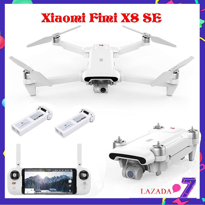 Flycam] flycam xiaomi fimi x8 se gấp gọn, gimbal trống rung 3 trục, quay phim 4k, tầm xa 5km, thời gian hoạt động 33 phút