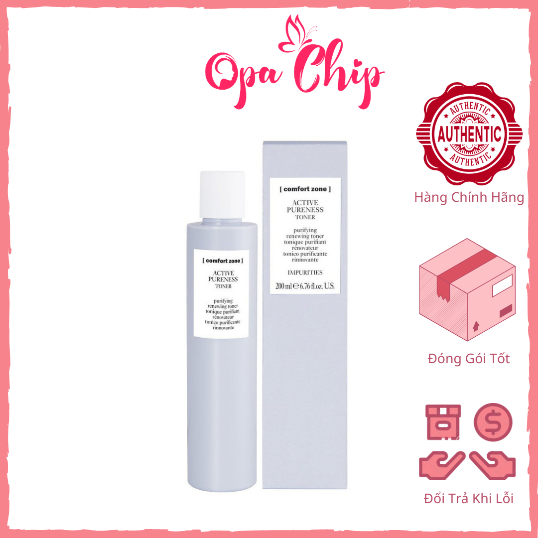 Toner Thanh Lọc Da Active Pureness Toner Comfort Zone 200ml