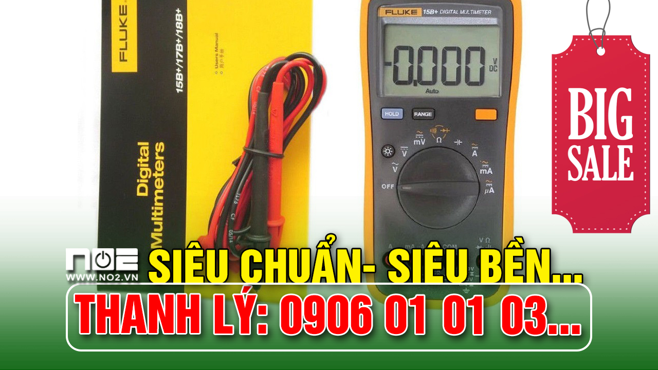 Đồng hồ vạn năng Fluke 15B+