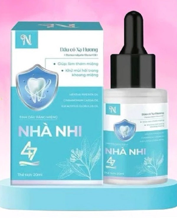  Serum Khử Mùi Hôi Miệng Nhà Nhi 47 Hỗ trợ Làm sạch Miệng Cho Hơi Thở Thơm Mát  20gr lọ  