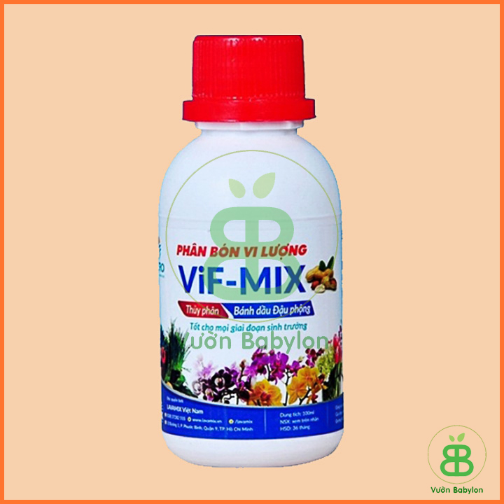 Phân bánh dầu đậu phộng vif mix 100ml