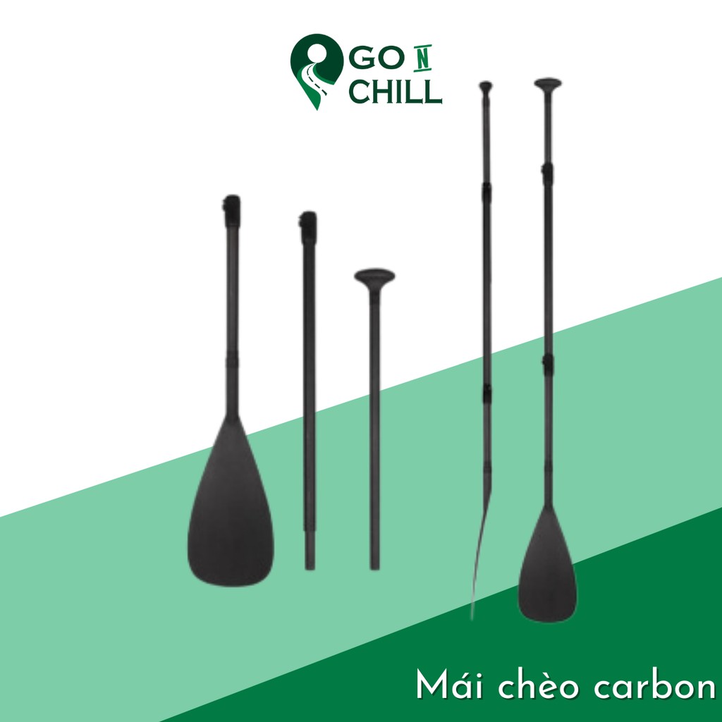 Mái chèo SUP carbon siêu nhẹ 800 gram