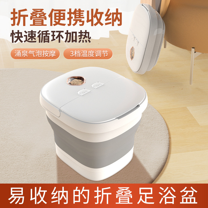 Bồn Ngâm Chân Có Thể Gập Lại Bồn Ngâm Chân Giữ Nhiệt Bằng Nhựa Gia Dụng Bồn Ngâm Chân Tiện Dụng Bồn Ngâm Chân Qua Bắp Chân