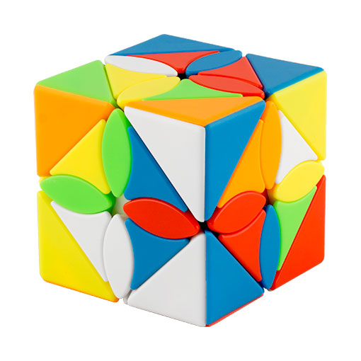 Đồ chơi Rubik Moyu Ivy Skewb Maple Leaf Stickerless - Rubik Biến Thể Phát Triển IQ