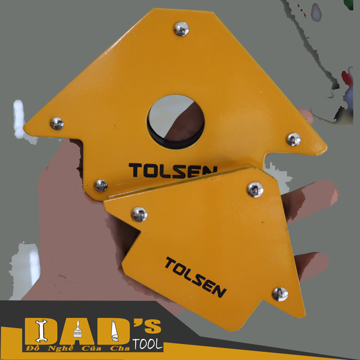 Nam châm hàn gốc vuông 25/50lbs - tolsen 44910/11/12