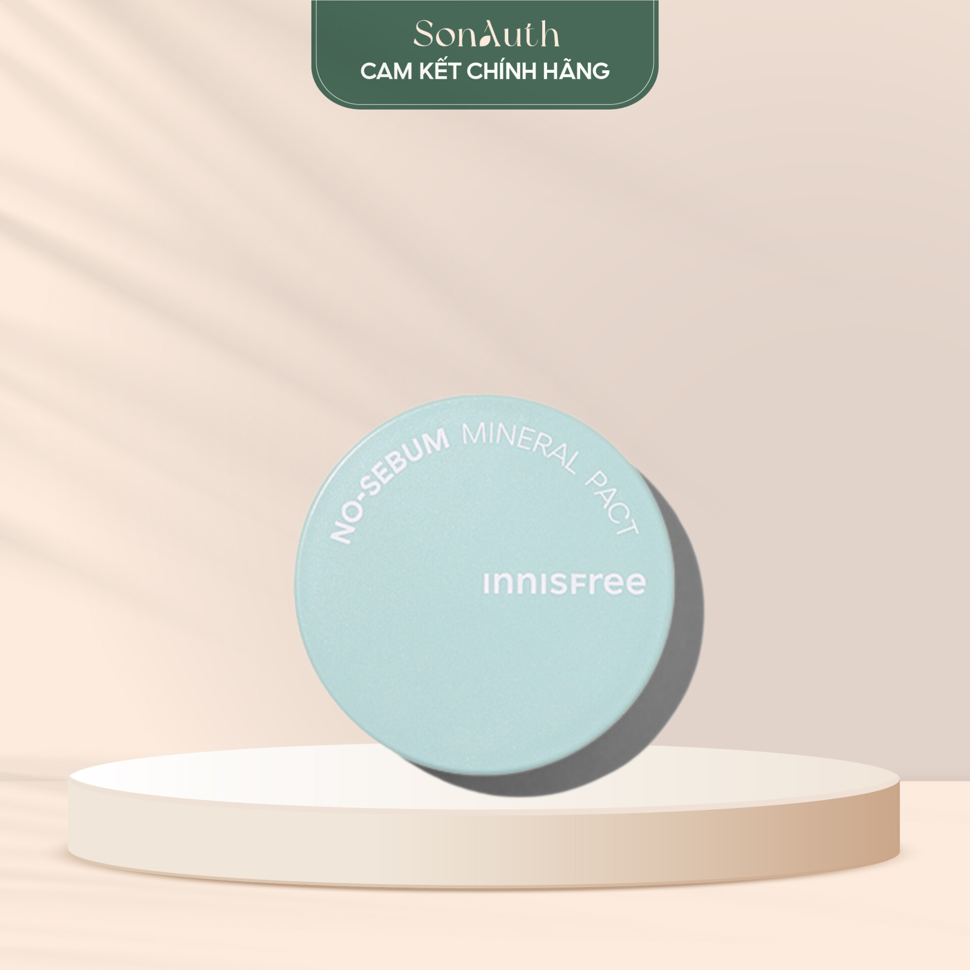Phấn phủ dạng nén Innisfree No-Sebum Mineral Pact 8.5g