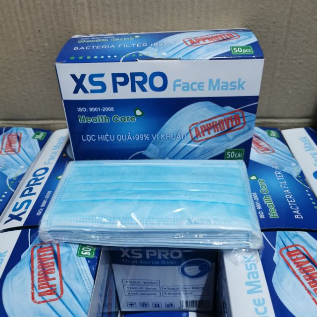 Khẩu trang y tế xspro - xanh