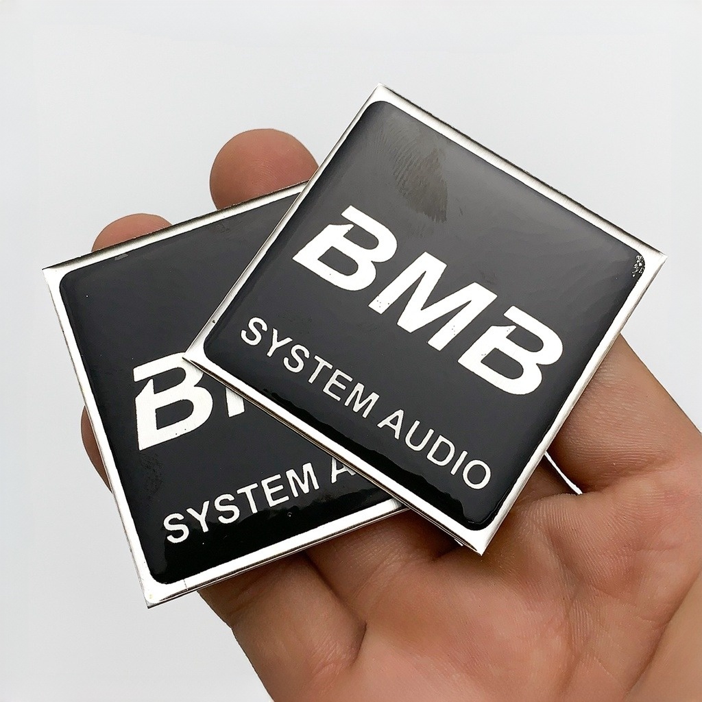 Tem loa - logo loa bmb dán thùng loa