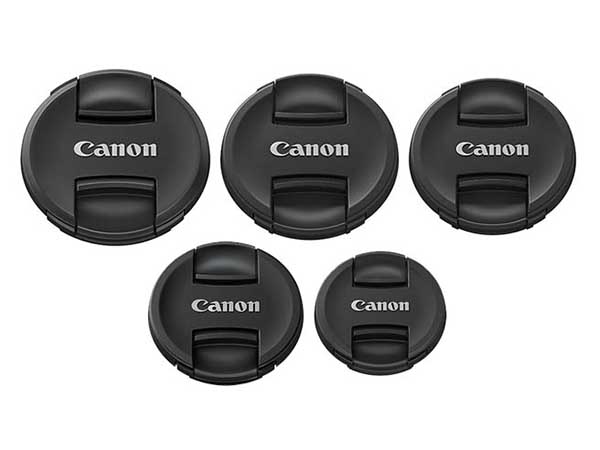 Nắp lens Canon các kích thước