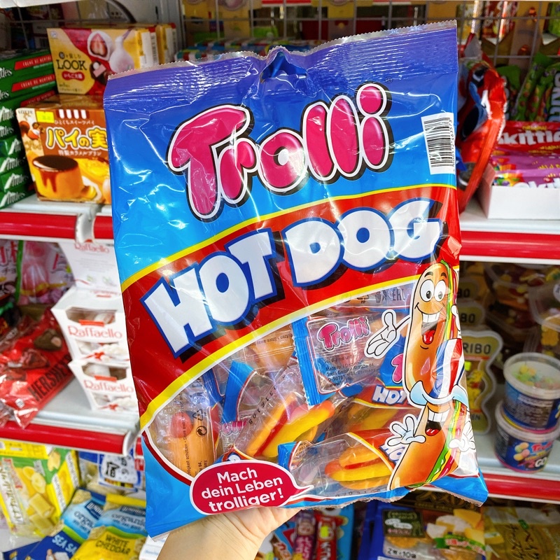 Kẹo dẻo trolli hot dog