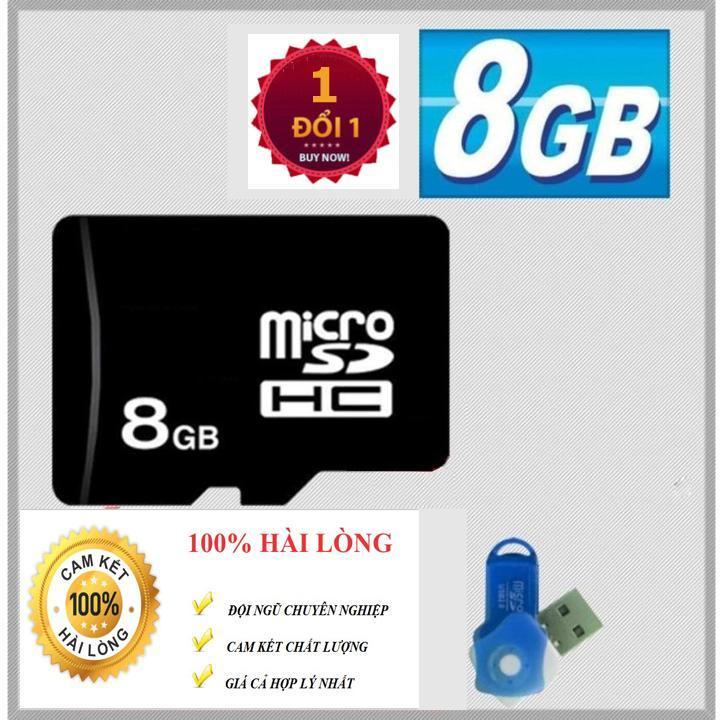 THẺ NHỚ ĐIỆN THOẠI MICRO SD 8GB LƯU TRỮ PHIM NHẠC THOẢI MÁI