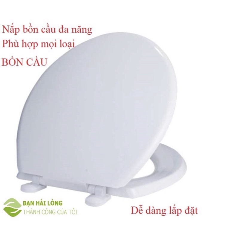 Nắp bồn cầu ASICO nhựa plastic Phù hợp bới mọi loại bồn cầu