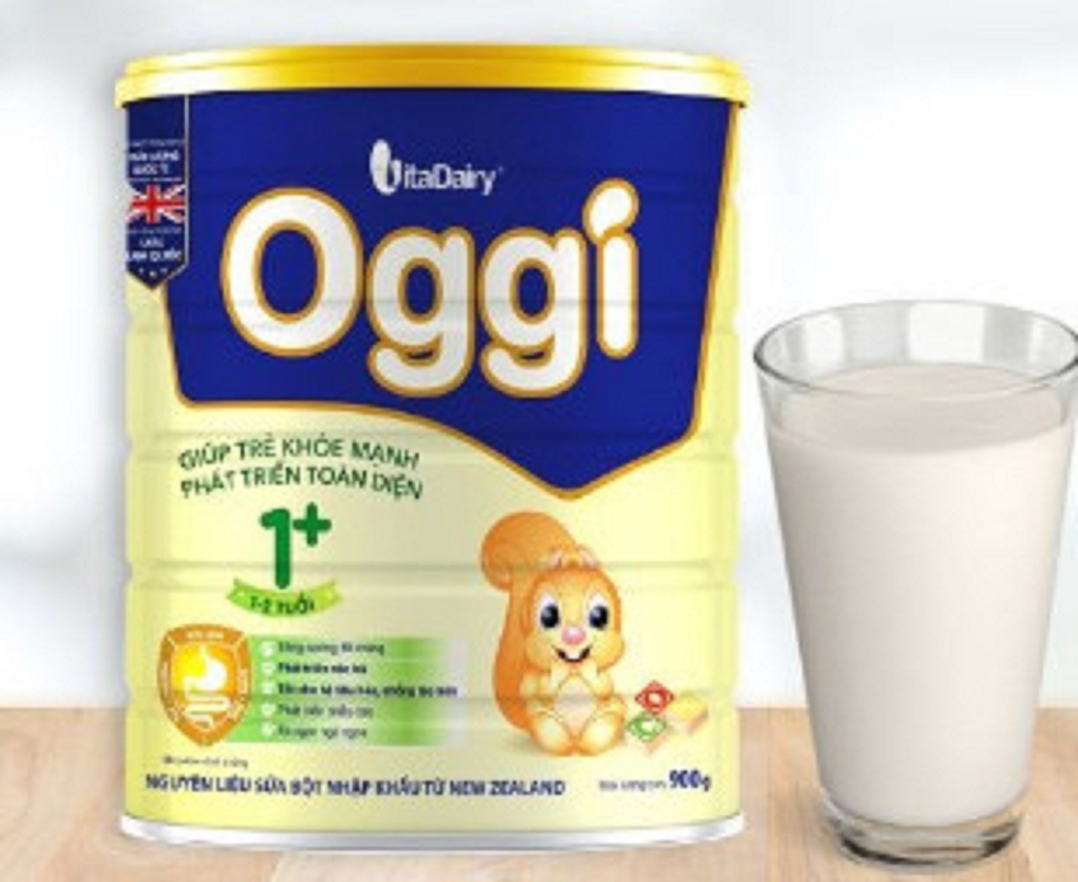 Sữa bột Oggi 1+ 900g