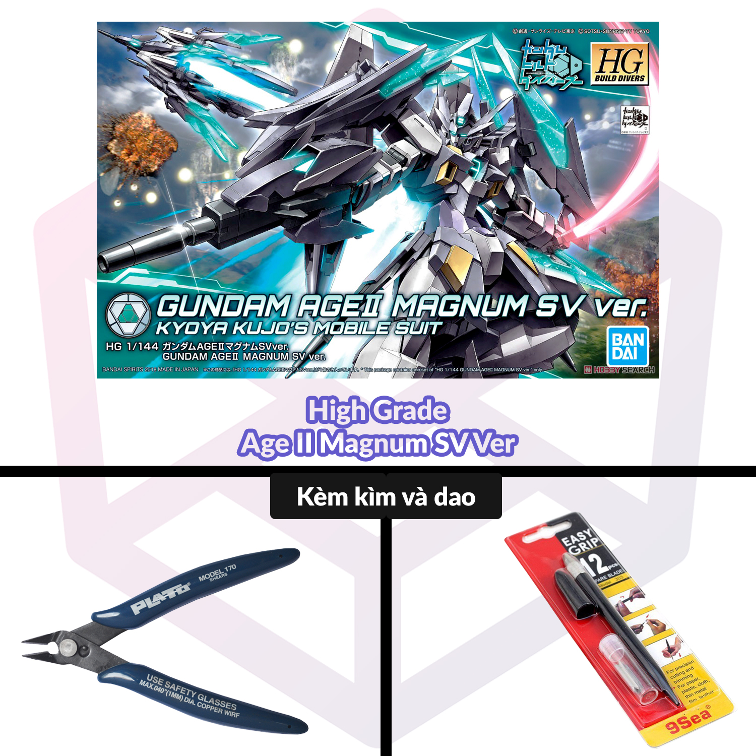 Gundam Age 2 Magnum Hg Chất Lượng, Giá Tốt | Lazada.Vn