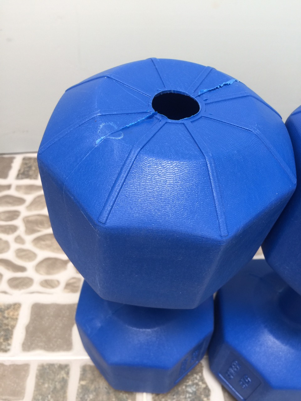 Cặp 2 vỏ tạ tay nhựa 8kg