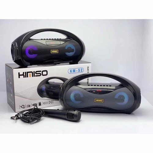Loa bluetooth kimiso km-s1 / km-s2 / 2 bass cực mạnh kèm míc