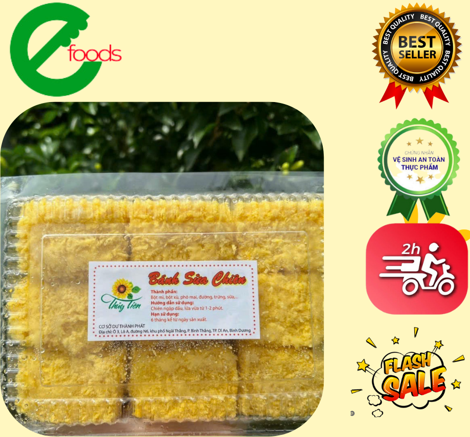 Sữa tươi chiên dòn 500g thơm ngon