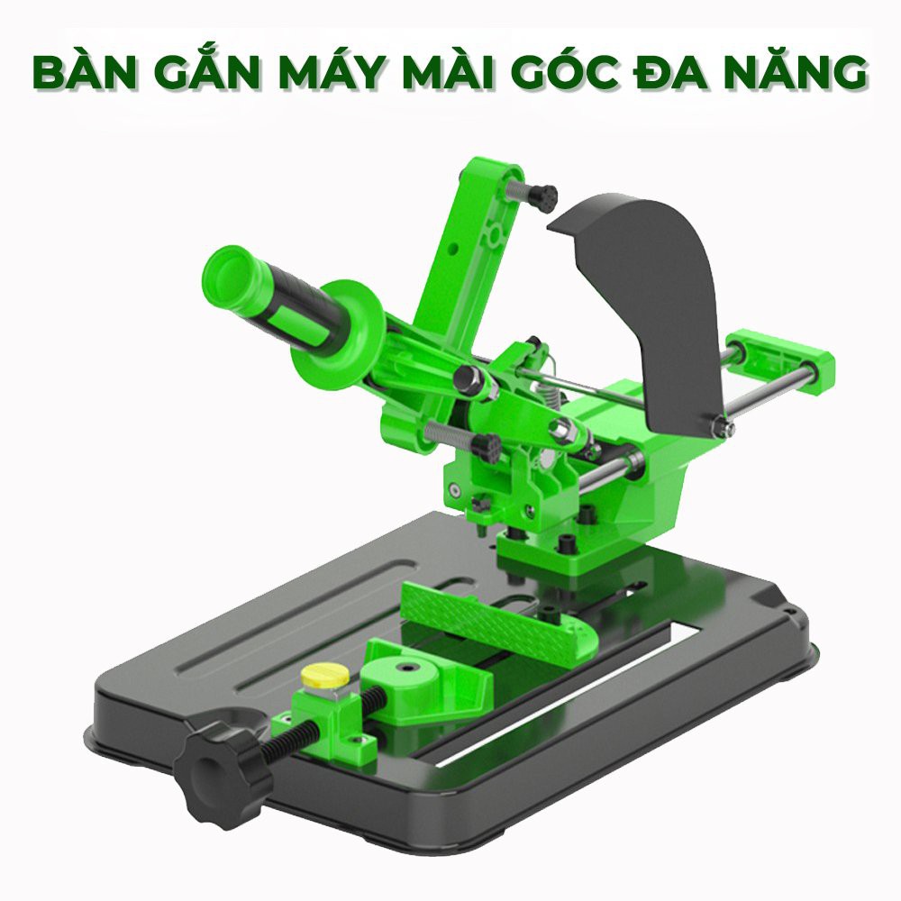 Khung đế kẹp máy mài cằm tay thành máy cắt bàn mini