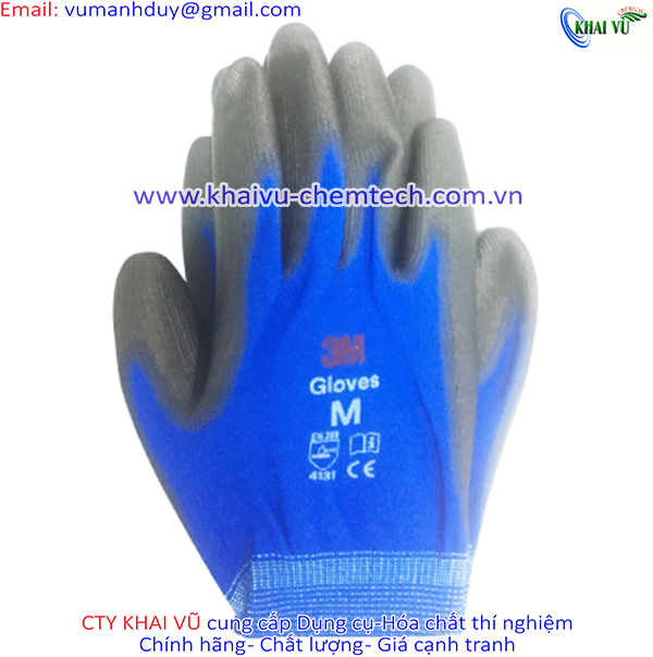 Găng tay chống cắt cấp độ 1 3m - xanh đen