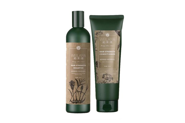 [HCM]Bộ dầu gội đầu xả HÀ THỦ Ô TEM XÁM Weilaiya tinh chất gừng hỗ trợ móc tóc và ngừa rụng tóc - Hàng chính hãng mẫu mới