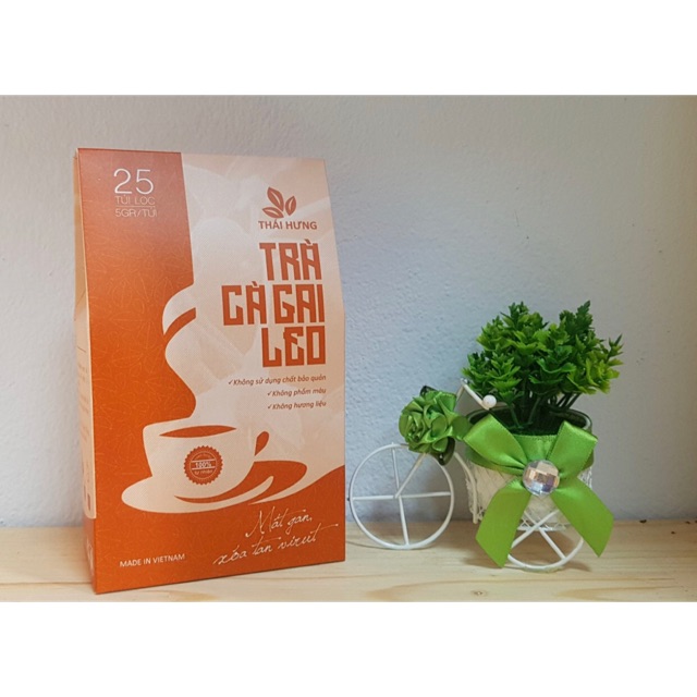 Trà cà gai leo - mát gan giải độc